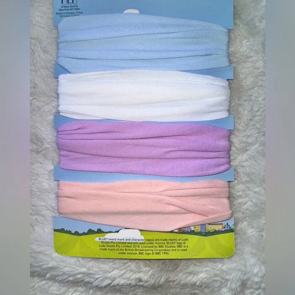 New Bluey Head Wrap Set